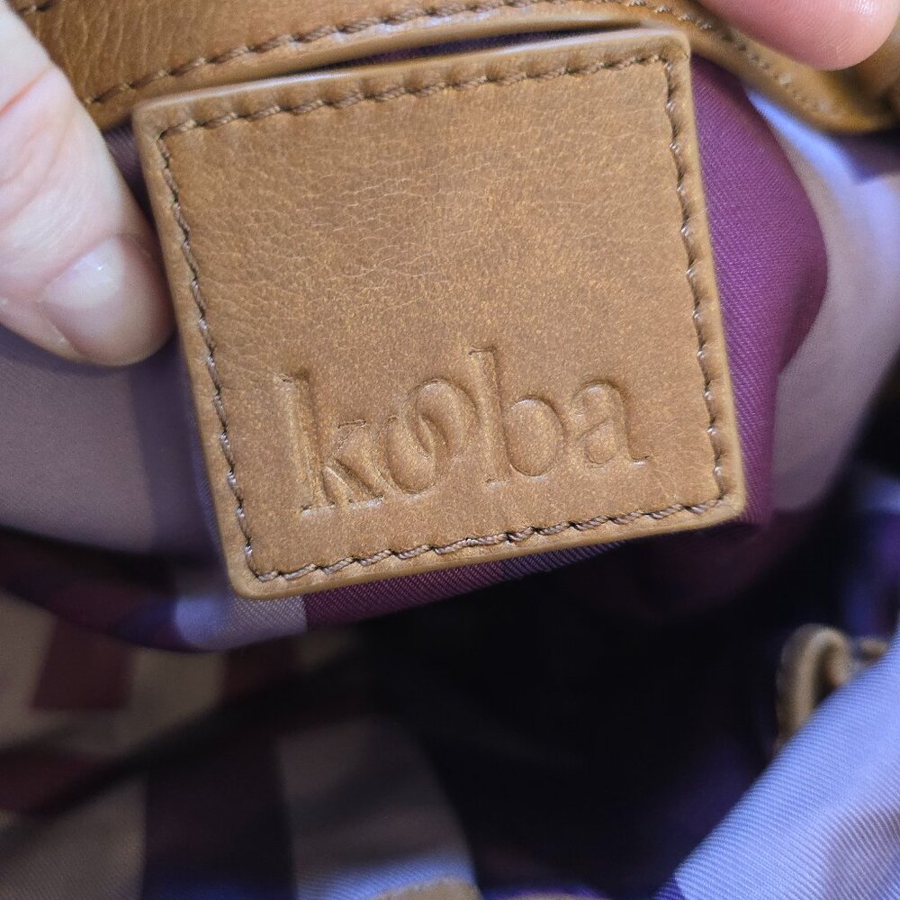 Kooba leather tote with tassel - Picture 2 of 12